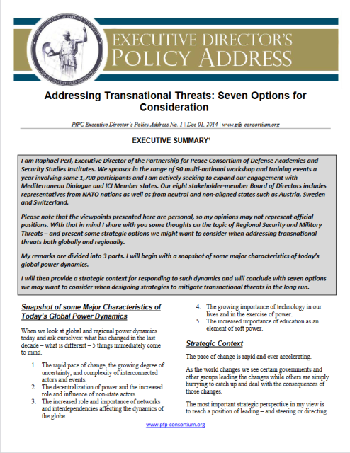 Transnational Threats